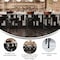 Flash Furniture Black Vinyl Seat Barstool with Walnut Wood Back XU-DG6V6BV-WAL-GG - alternate 3